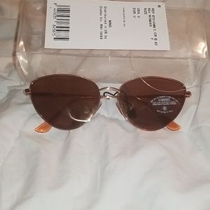 Mango MNG Sunnies in Gold Dust